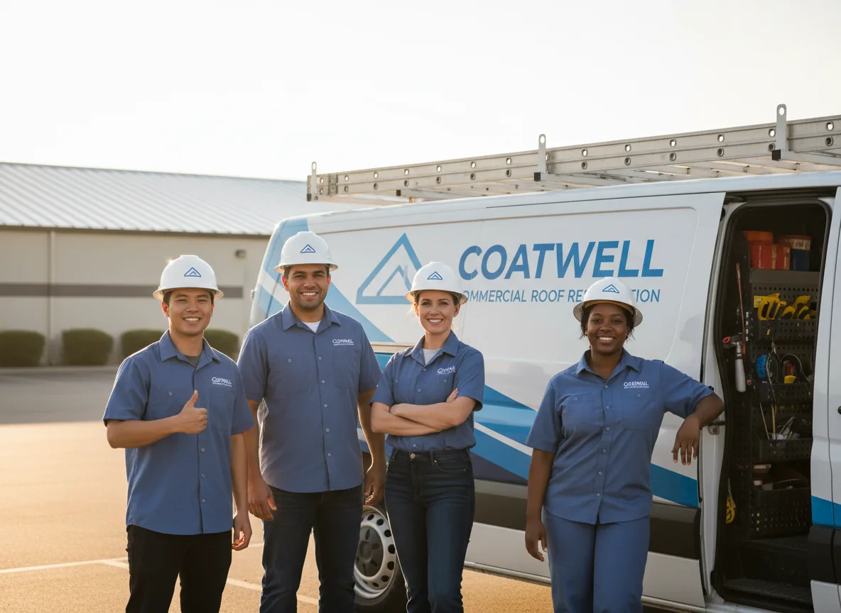Commercial roof coating company in Richland, IA
